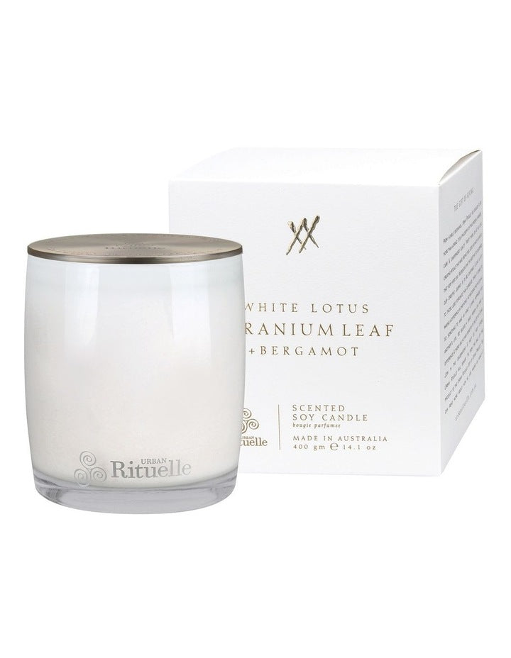 White Lotus, Geranium Leaf & Bergamot