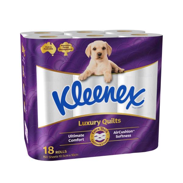 3-Ply Luxury Quilts Air Cushion Softness Toilet Tissue