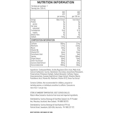 Celsius Energy Drink Sparkling Watermelon Lemonade Can 330mL