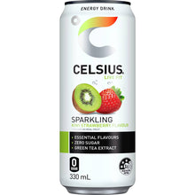 Celsius Energy Drink Sparkling Kiwi Strawberry Can 330mL