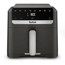 Tefal Easy Fry Mega Compact 7.5L Rise Detachable Front Air Fryer (Black)