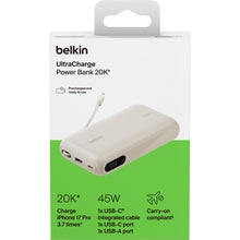 Belkin UltraCharge 20K 45W Power Bank