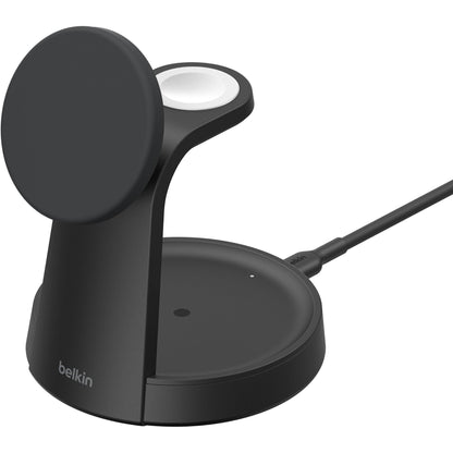 Belkin UltraCharge 3-in-1 Charging Stand (Black)