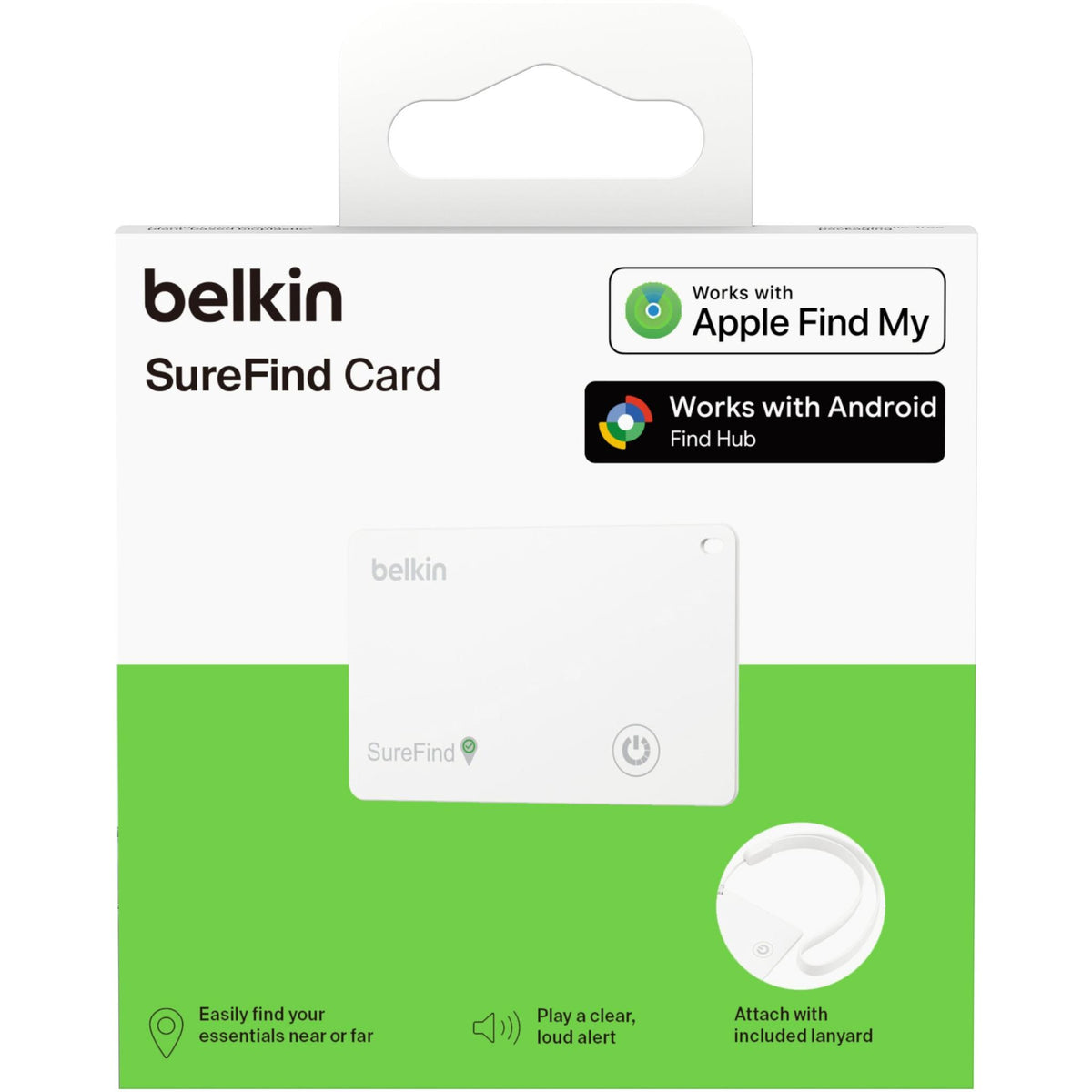 Belkin SureFind Card Bluetooth Tracker (White)