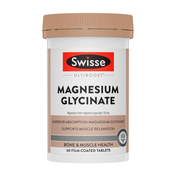 SWISSE ULTIBOOST MAGNESIUM GLYCINATE 60PK