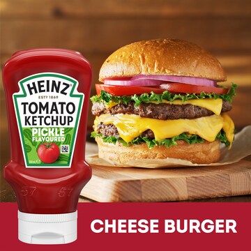 Heinz Tomato Ketchup Pickle Flavoured Sauce 500mL