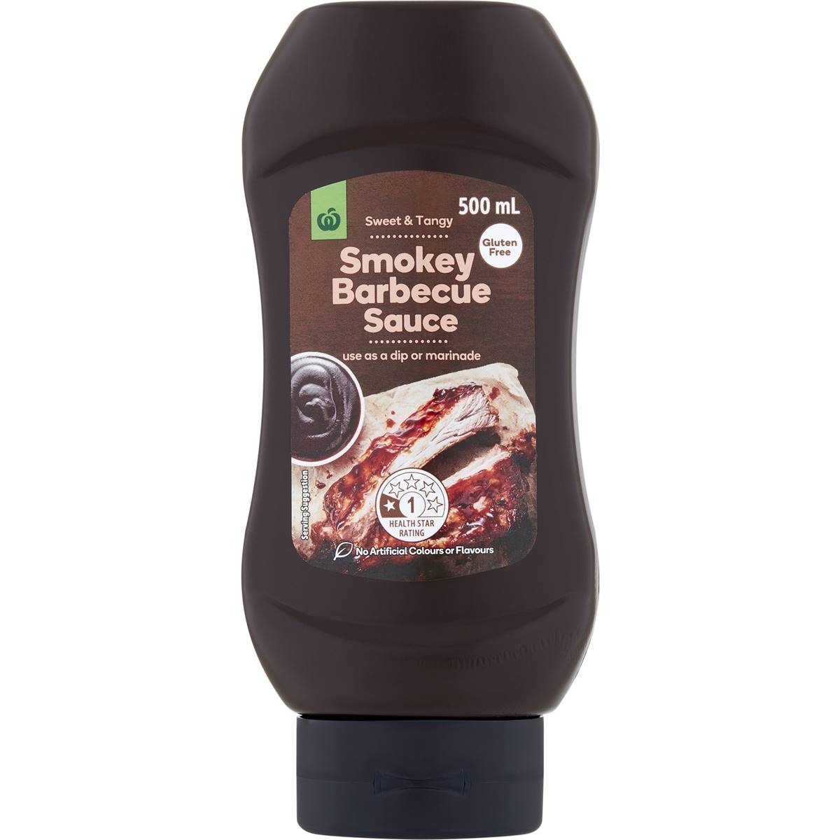 Woolworths Smokey Barbecue Sauce 500mL