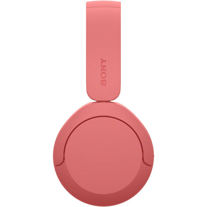 Sony WH-CH530 Wireless On-Ear Headphones (Coral Red)