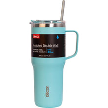 Decor Insulated Double Wall Travel Tumbler 880mL Assorted each