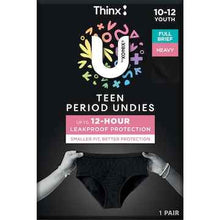 U by Kotex Thinx Period Undies Teen Size Y10-12 each