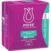 Poise Incontinence Liners Extra Long 44 pack
