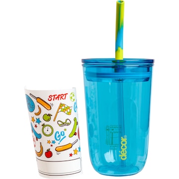 Decor Junior Tritan Tumbler Design Your Own 500mL Assorted each