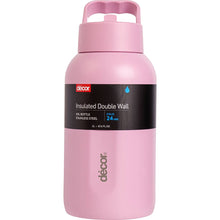 Decor XXL Insulated Stainless Steel Water Drink Bottle 2L Assorted each