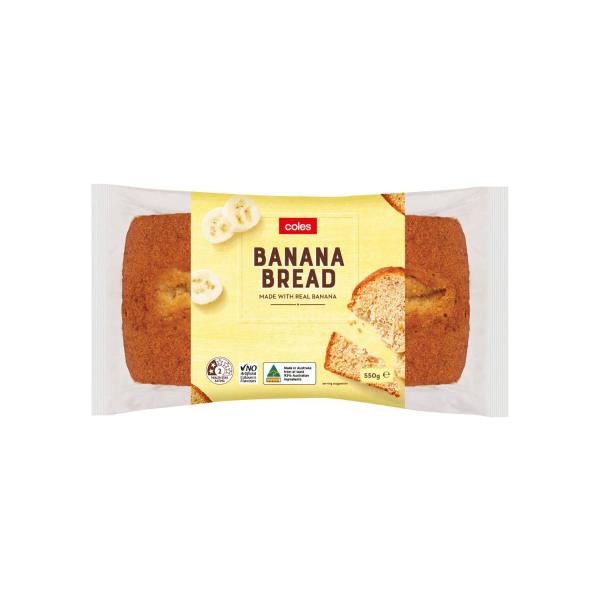 COLES BANANA BREAD