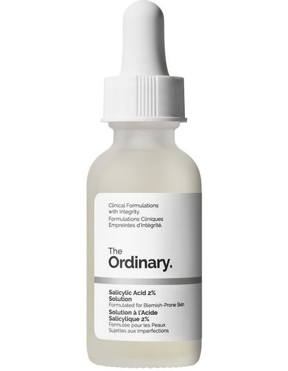 Salicylic Acid 2% Solution, Exfoliating Serum for Blemish-Prone Skin 30ml