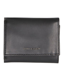 Trifold Wallet with ID Window in Black