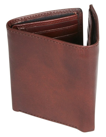 Trifold Tan Wallet in Tan