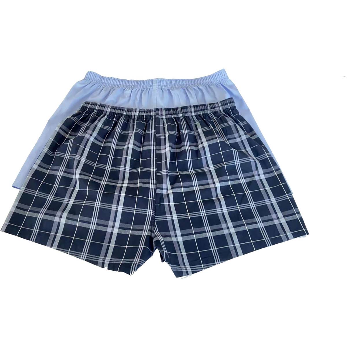 For Him Mens Woven Boxer Medium 2 pack