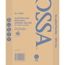 Mt Ossa Australian Natural Spring Water 10L