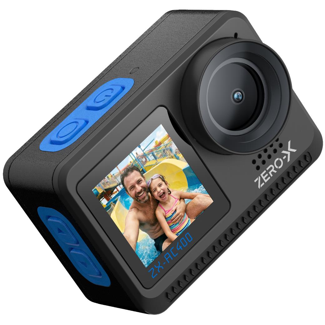 Zero-X ZX-AC400 4K UHD Waterproof Action Camera