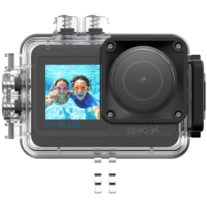 Zero-X ZX-AC400 4K UHD Waterproof Action Camera