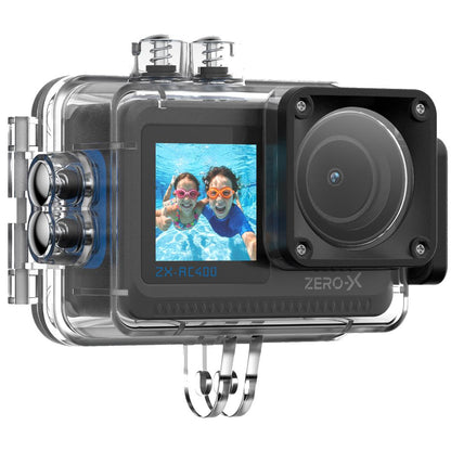 Zero-X ZX-AC400 4K UHD Waterproof Action Camera