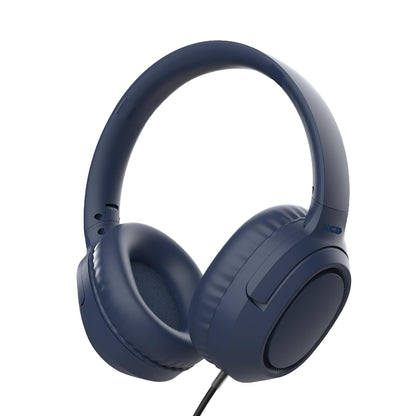XCD Wired USB-C Over-Ear Headphones (Navy)