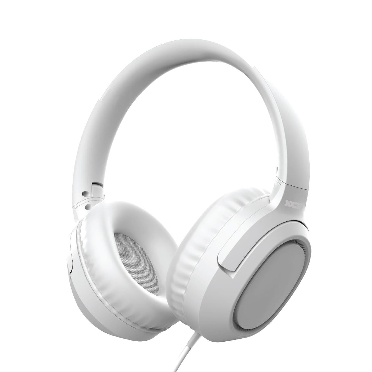 XCD Wired USB-C Over-Ear Headphones (White)