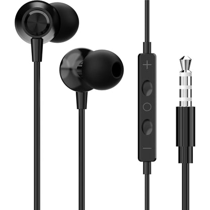 XCD Wired 3.5mm Earbuds (Black)