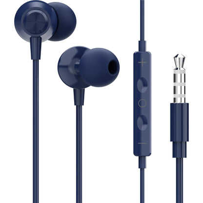 XCD Wired 3.5mm Earbuds (Blue)