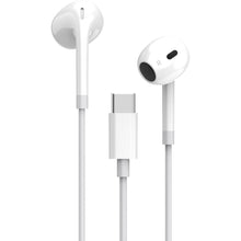 XCD Wired USB-C Semi-In-Ear Headphones (White)