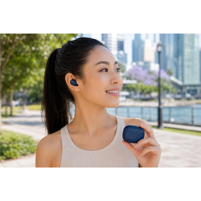 XCD True Wireless Stem In-Ear Headphones (Navy)