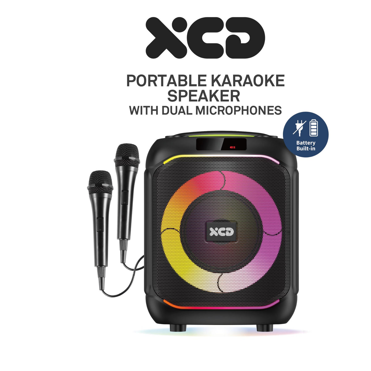 XCD Portable Karaoke Party Speaker