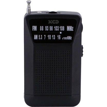 XCD Pocket AM/FM Radio
