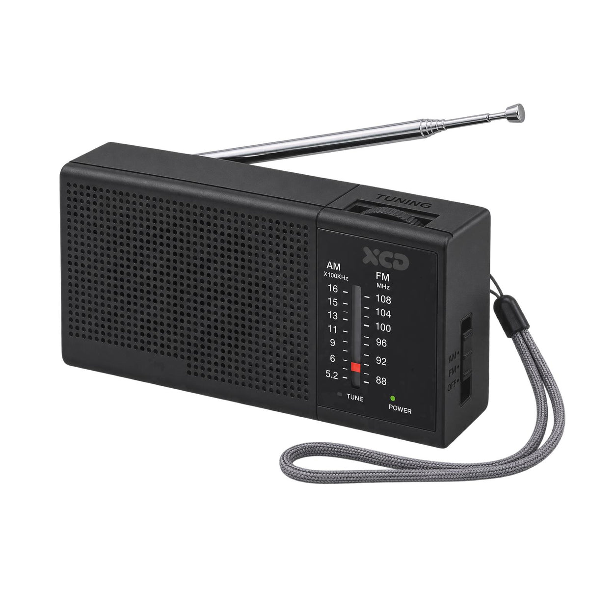 XCD AM/FM Clock Radio