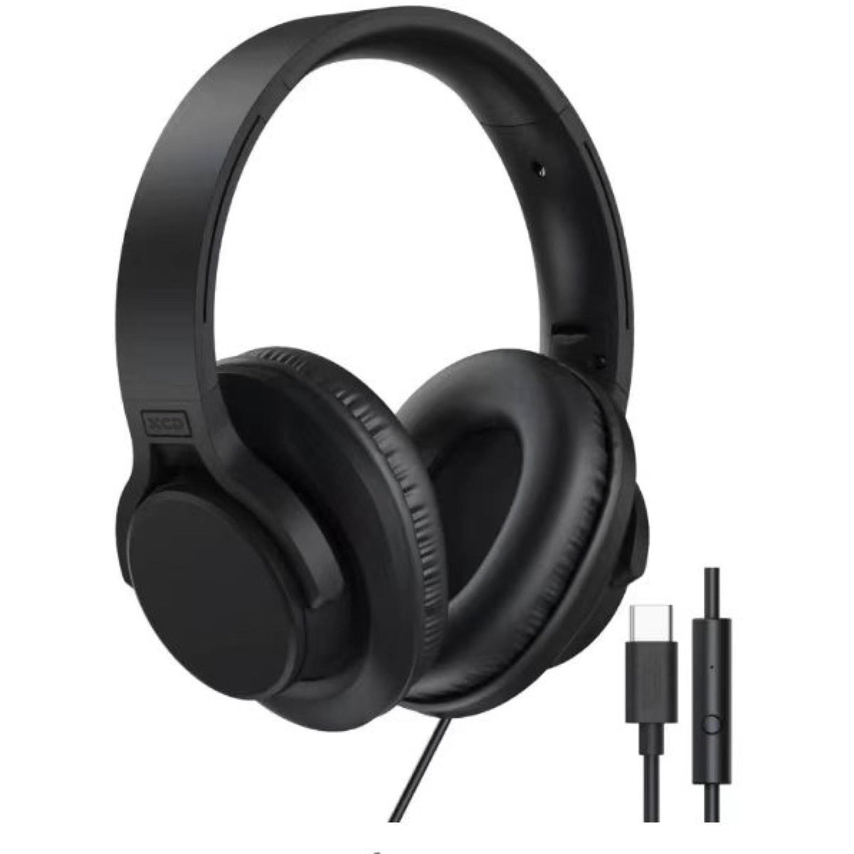 XCD USB-C Over-Ear Headphones (Black)