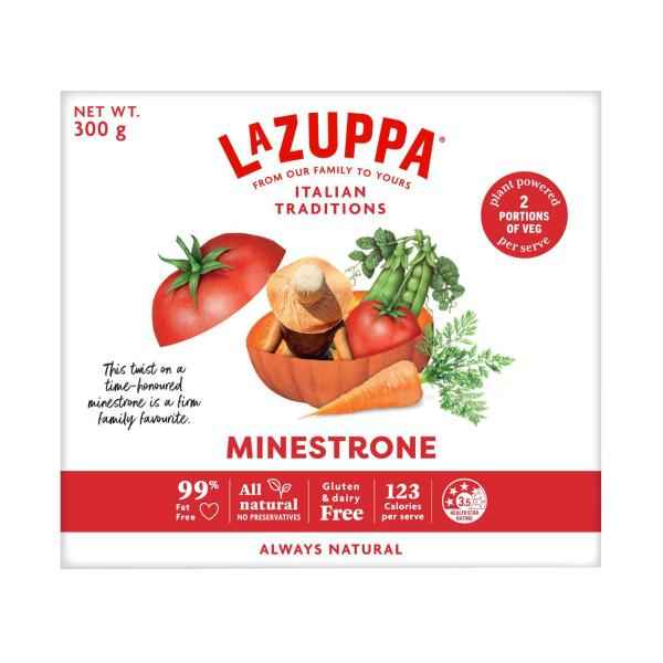 Microwaveable Soup Bowl Minestrone Soup