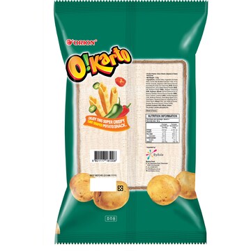 Orion Okarto Chips Jalapeno & Cheese Flavour 115g