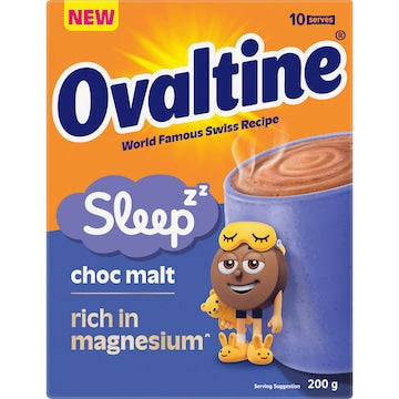 Ovaltine Sleep Calming Chocolate Drink Sachets 10 pack