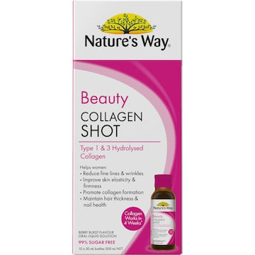 Nature's Way Beauty Collagen Oral Shots 50mL x 10 pack