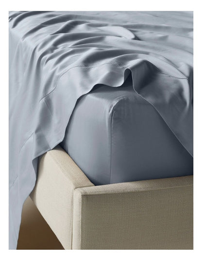 Diana 400TC Egyptian Cotton Sateen Sheet Set in Baby Blue