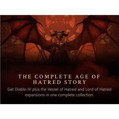 Diablo IV: Age of Hatred Collection (Code in a Box)