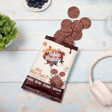 Table Of Plenty Mini Rice Cakes Milk Chocolate 60g
