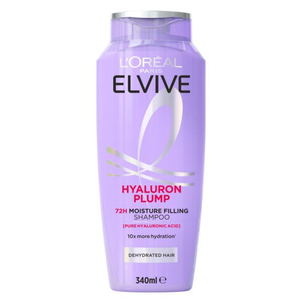 L'OREAL ELVIVE HYALURON PLUMP SHAMPOO 340ML