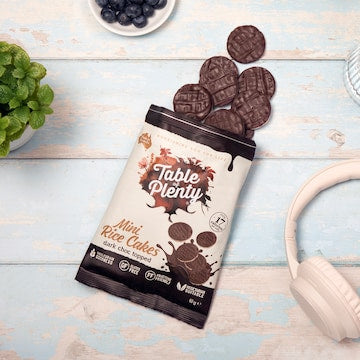Table Of Plenty Mini Rice Cakes Dark Chocolate 60g
