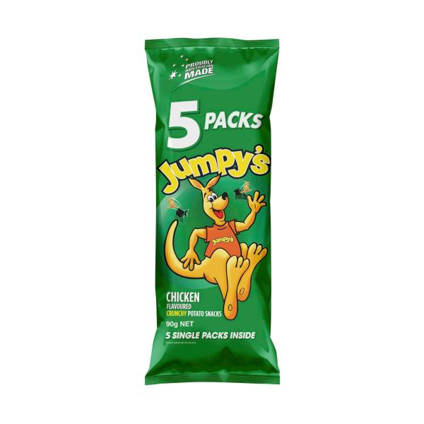 JUMPYS MULTIPACKS 5 PACK:CHICKEN:.:90 GRAM