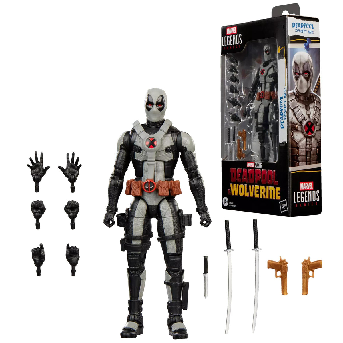 Marvel - Legends Series: Deadpool & Wolverine - Deadpool (Concept Art) Figure