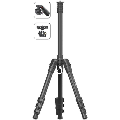 FireFly Travel Creator Tripod w/ Dual Head Attachment