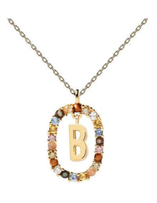 Letter B Multi Necklace