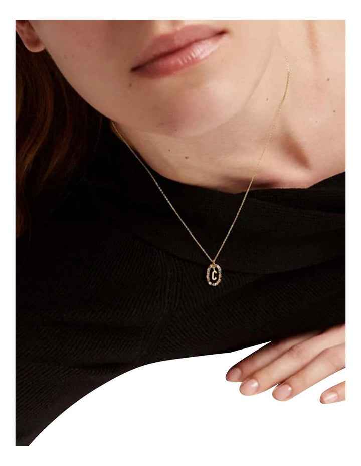 Letter C Multi Necklace
